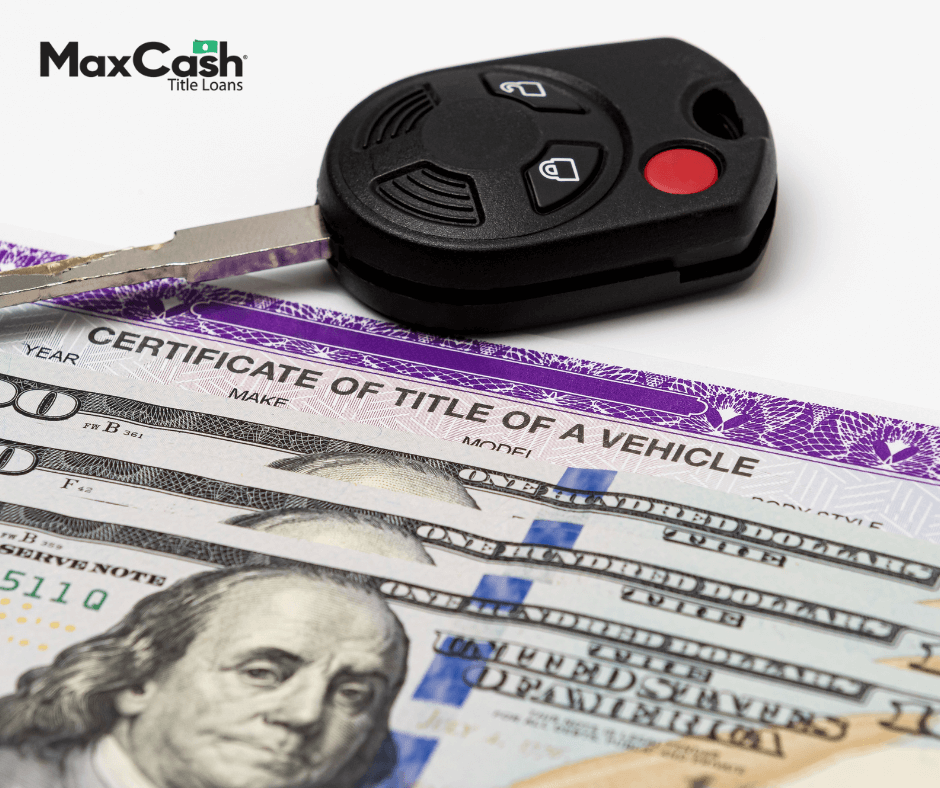 title loan without the title in hand