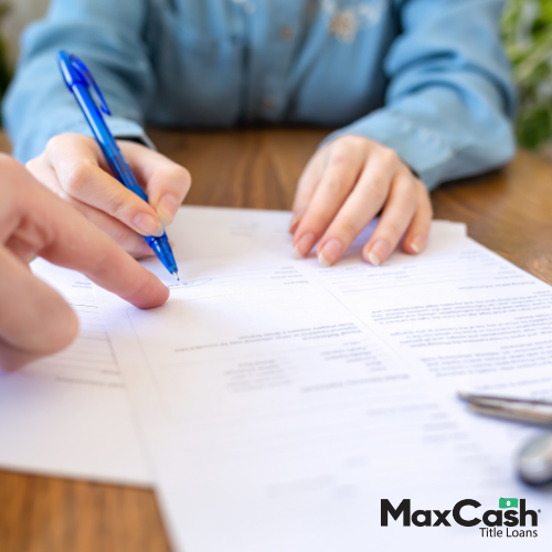 Title loan with bill of sale